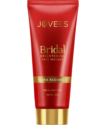 Jovees Herbal Bridal Brightening Face Masque For Radiant & Natural Glow, 100gm (Pack of 1)