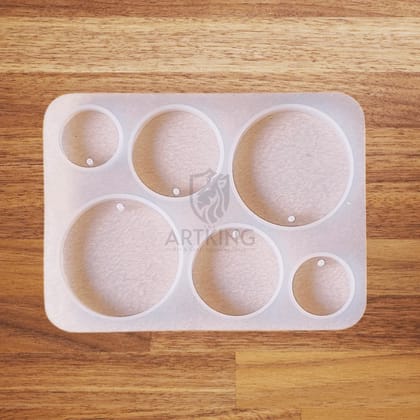 Round Keychain or Earing Mould