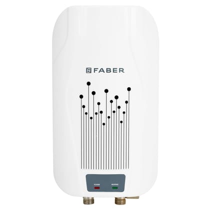 Faber Zippy Instant Geyser 3 Litre| 3000W Powerful Heating | Superior Energy Efficiency | Suitable for Kitchen & Bathroom | 5Yr Tank, 3Yr Heating Element 2 Yr Product Warranty by Faber| FWG Zippy 3.0 Faber Zippy Instant Geyser 3 Litre| 3000W Powerful Hea
