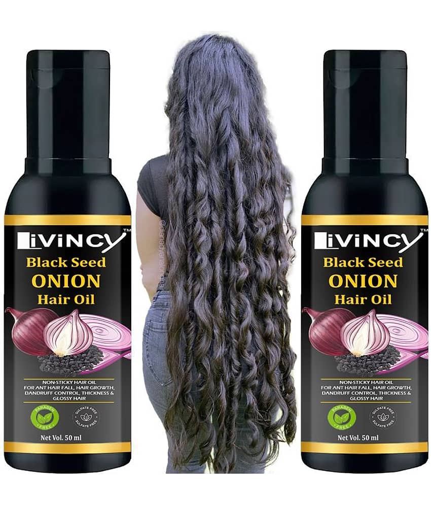 LIVINCY Anti Hair Fall Onion Oil 100 ml ( Pack of 2 )