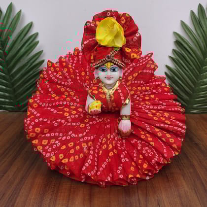 Exclusive Summer Dress for laddu gopal ji with matching pagdi-0