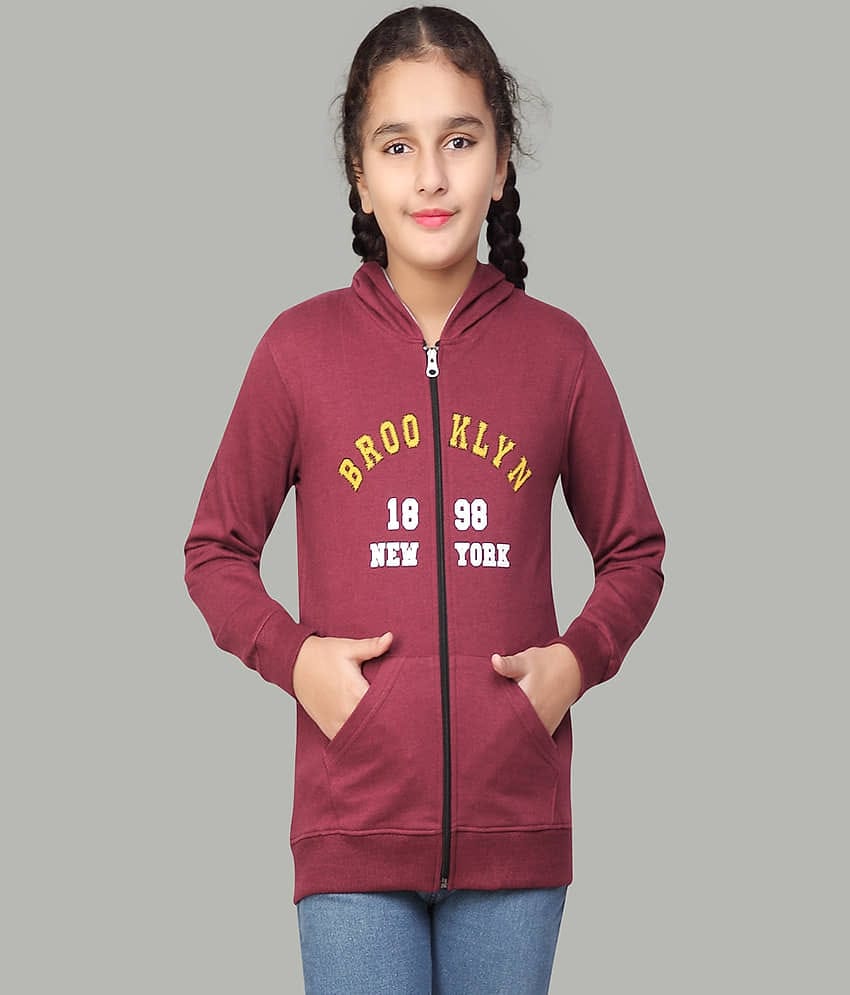 MIST N FOGG Single Girls Cotton Blend Pullover ( Blue )