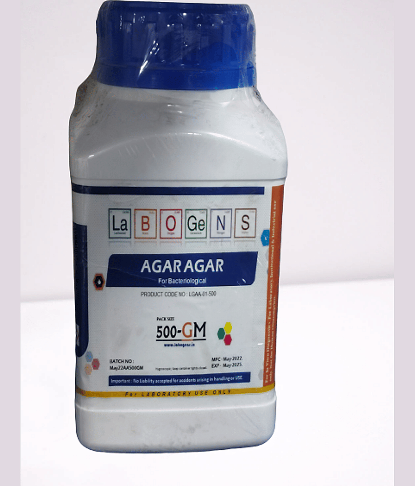 AGAR AGAR FOR ( BACTERIOLOGICAL) 500GM