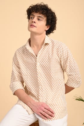 ILYZLY Sandal Box Design Shirt-S