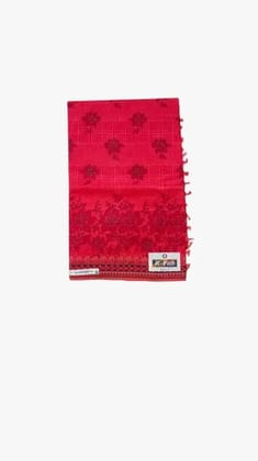 Elegant Rose Color Saree Set with Blouse