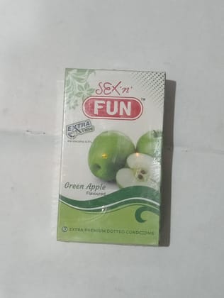 Sexn Fun Green apple Flavoured 