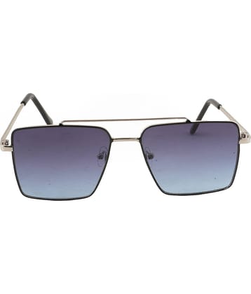Bayberry Blue Square Sunglasses ( Pack of 1 )
