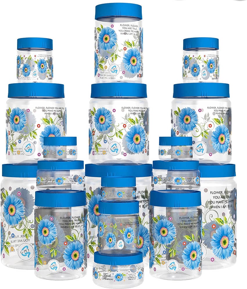 G-Pet Print Magic PET Food Container Set of 18 2000 mL