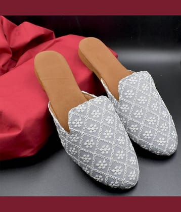 Anjaneya Creations - Gray Women's Mules