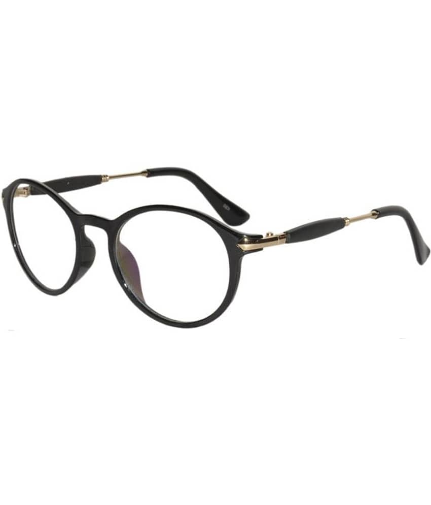 Peter Jones Black Round Spectacle Frame RX1433