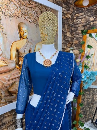 Beautiful Party Wear Look Ready To Wear Lehenga Saree Beautiful Party Wear Look Ready To Wear Lehenga Saree