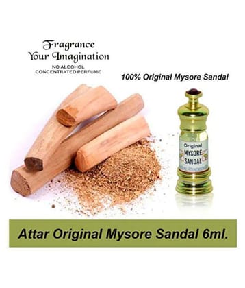 INDRA SUGANDH BHANDAR Attar Original Mysore Chandan 6ml Salai Fancy Pack