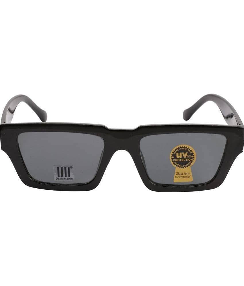 Funk Black Square Sunglasses ( Pack of 1 )