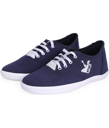 Kzaara Lifestyle Navy Casual Shoes