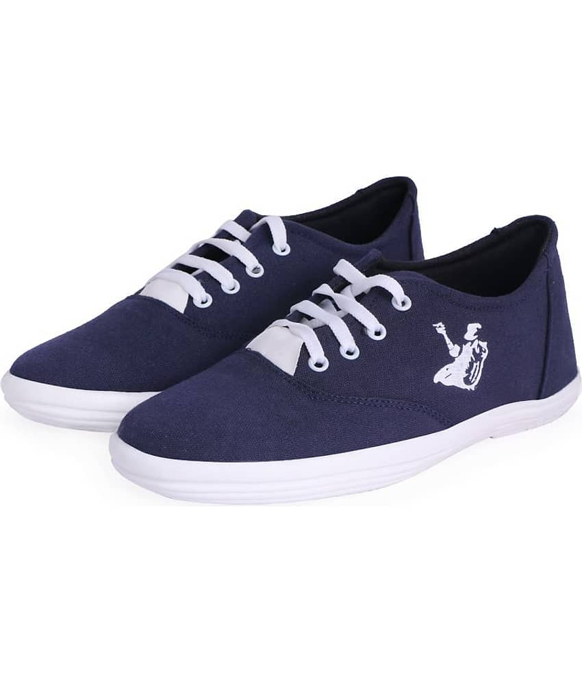 Kzaara Lifestyle Navy Casual Shoes