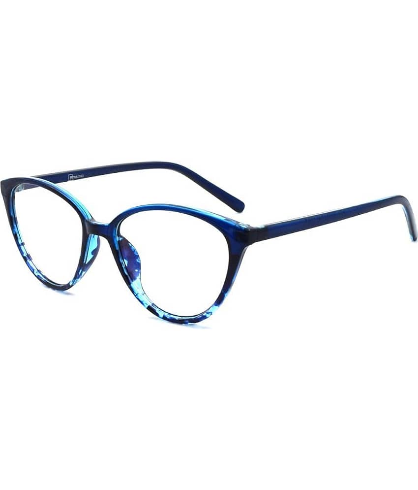 Unisex Blue Cut & Anti-glare Computer Glasses | For Computer Mobile TV | Eye Protection | Zero Power | Brand - Peter Jones