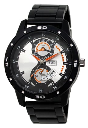 White Day Date Analog Watch for Men LR107