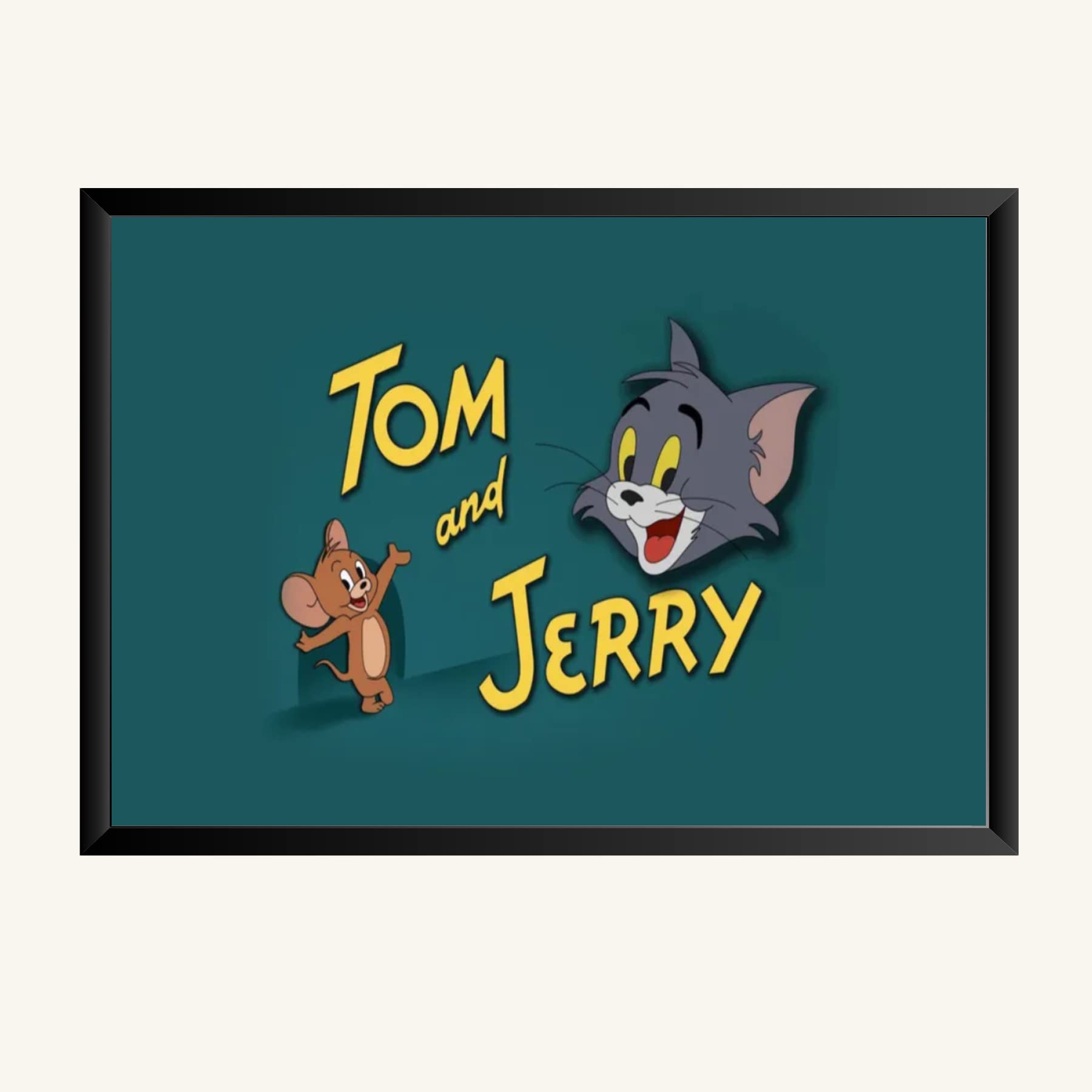 NOKKES Tom And Jerry Photo Frame Wall Poster 8X12 In Printed Poster Photo Paper 300Gsm Photo Frame For Wall Decoration _38
