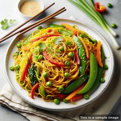 Veg Singapore Noodles