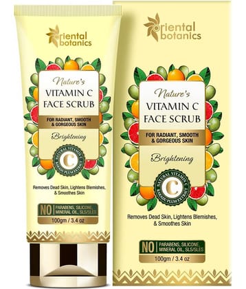 Oriental Botanics Nature's Vitamin C  Face Scrub-100g Facial Scrub 100 gm