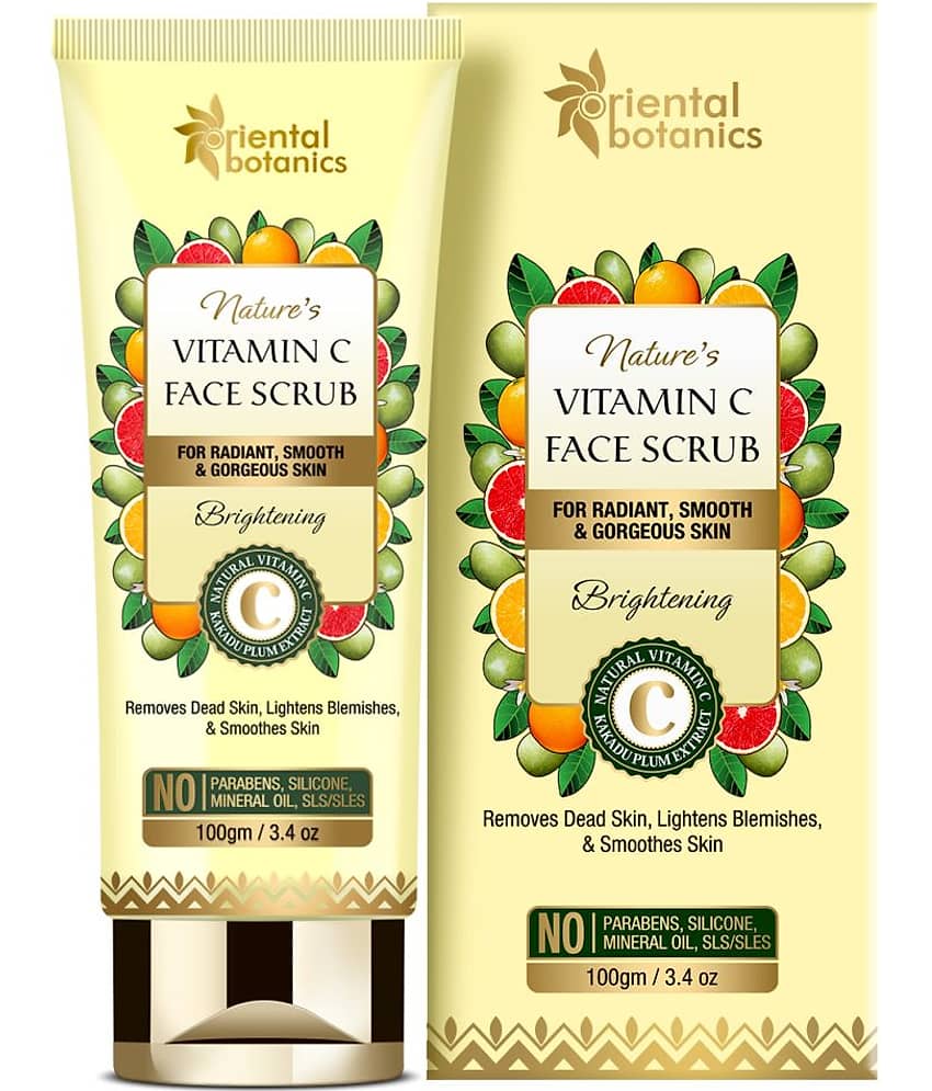 Oriental Botanics Nature's Vitamin C  Face Scrub-100g Facial Scrub 100 gm