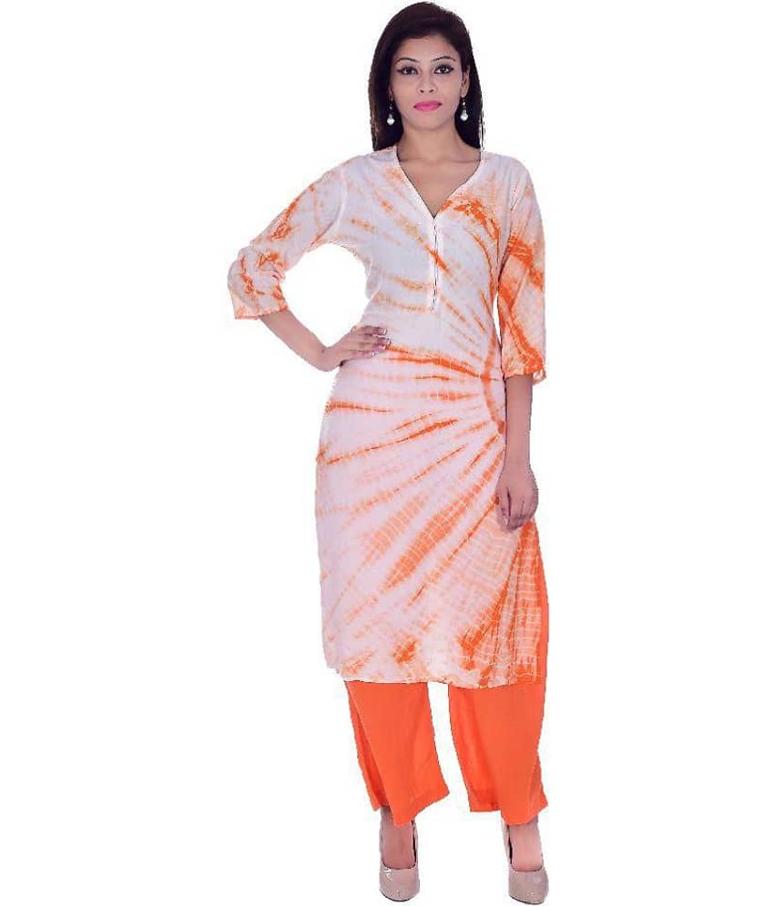 Apratim - Multicolor Rayon Women's Straight Kurti