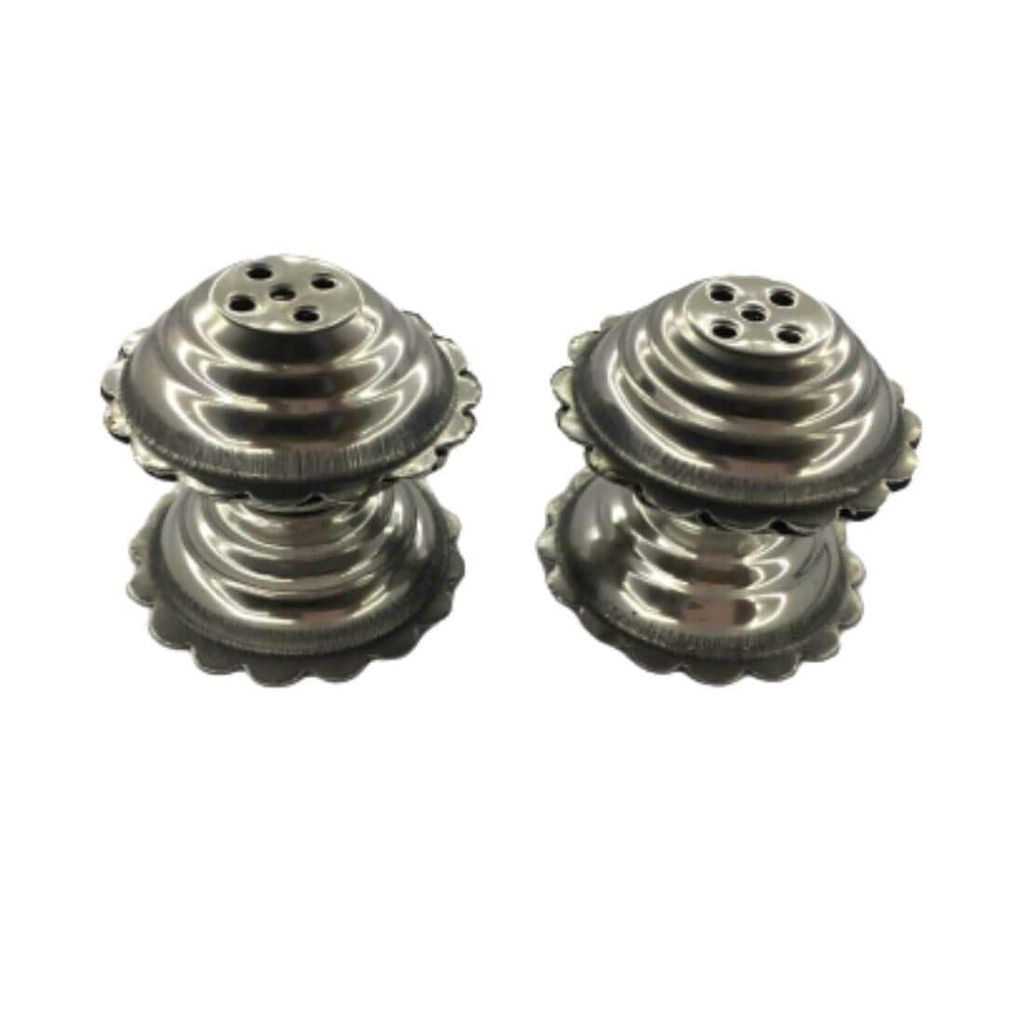 MAYAPURI Small Round Stainless Steel Agarbatti Stand/Holder/Dhoop Dhani (Pack of 2) - Pooja Needs | Buy online on ZillyBuy