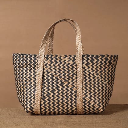 Natural and Handmade Sitalpati Shopping Bag Natural and Handmade Sitalpati Shopping Bag