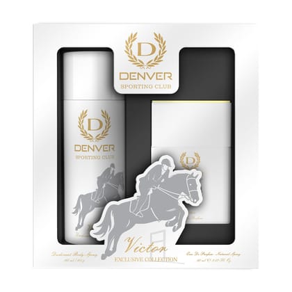 Sporting Club Victor Gift Pack | 60ml Perfume | 165ml Deodorant