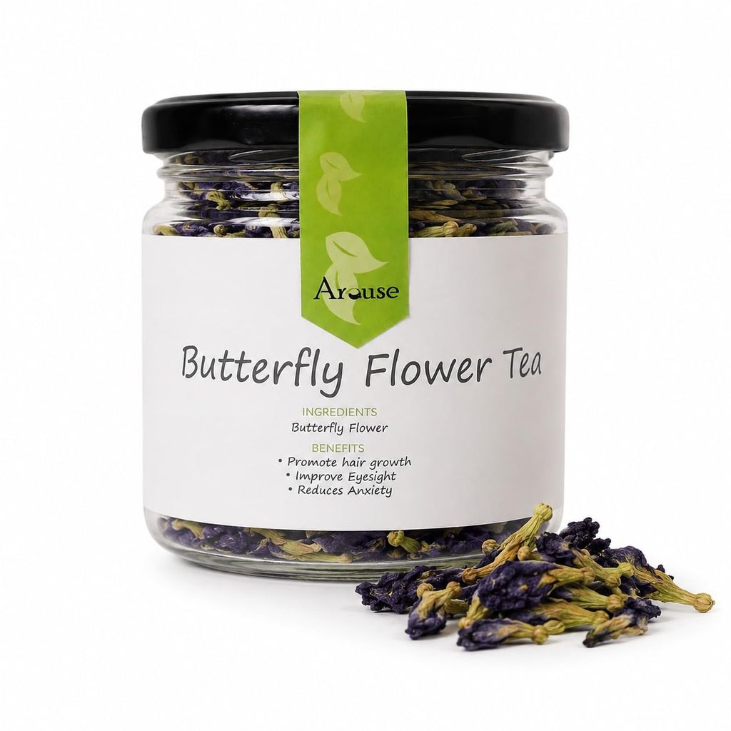 Premium Floral Infusion 50g | Butterfly Pea Flower Tea | Daily Herbal Drink