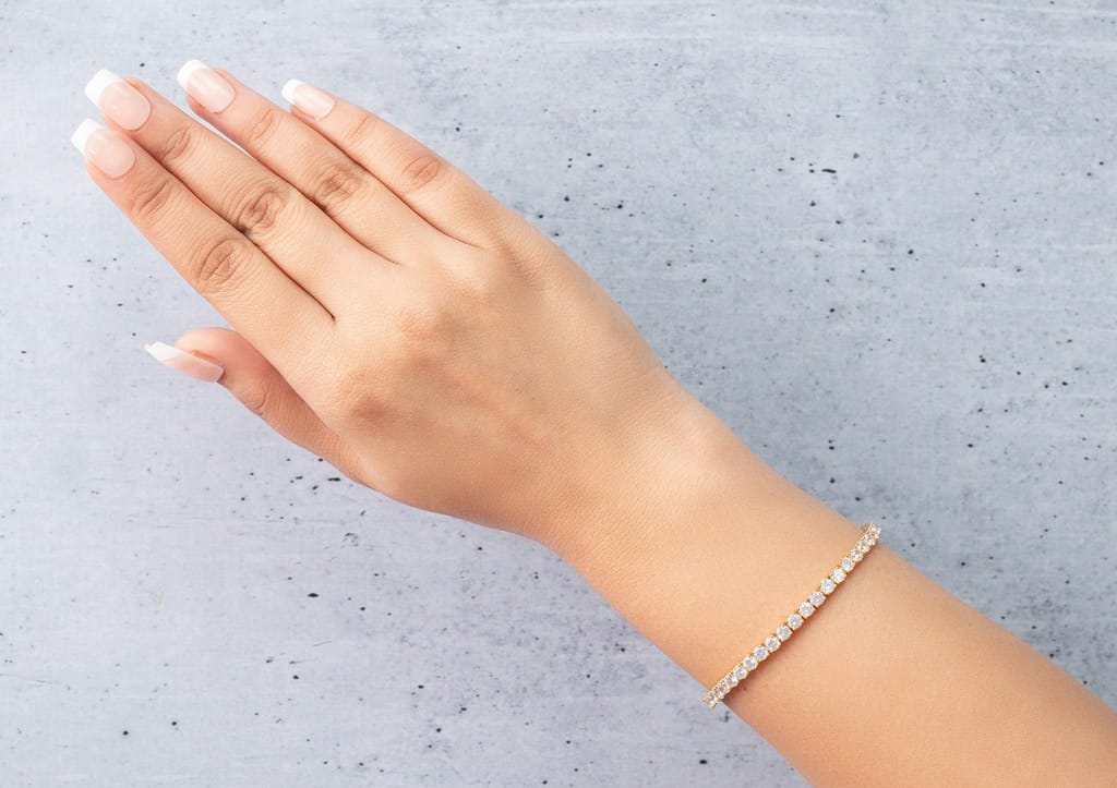 Charming Round Tennis Bracelet