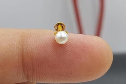 Pearl Nose Pin - Pack of 1