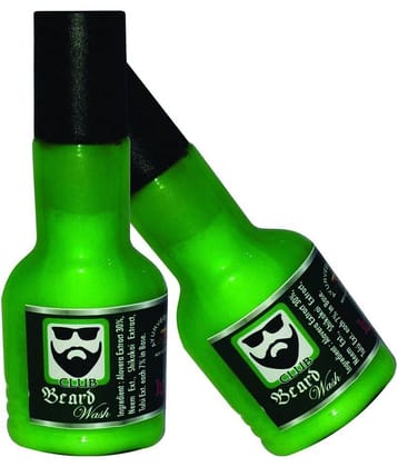 HTI BRAND (HERBAL) BEARD WASH Beard Shampoo 120 mL Pack of 2