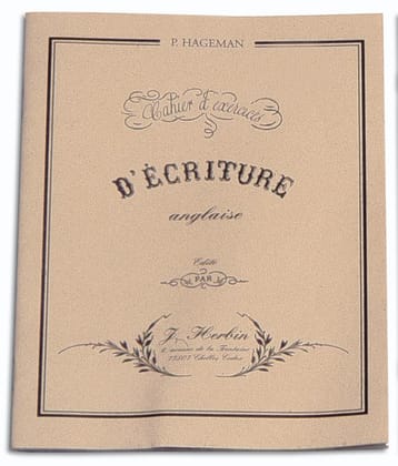 Herbin Calligraphy Practice Book