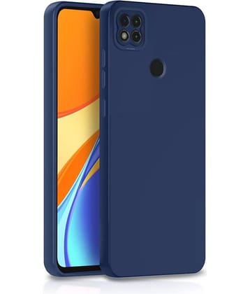 Case Vault Covers - Green Silicon Plain Cases Compatible For Xiaomi Redmi 9C ( Pack of 1 )