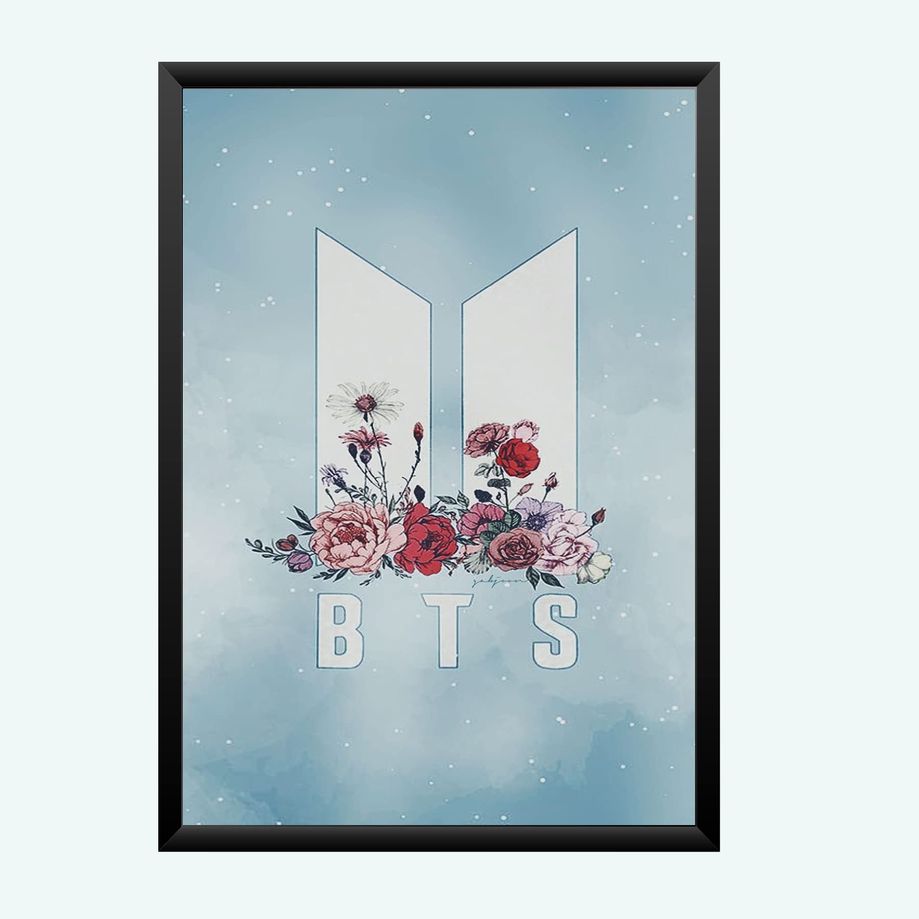 Nokkes Bts Army Bangtan Boy V suga J-Hope Jungkook Jin Jimin Rm 8X12 Inch Size Photo Frame Photo Home Office_bts3_43