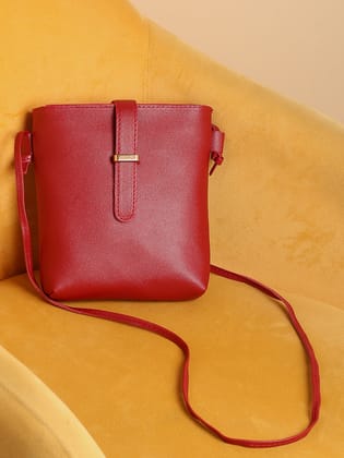 Daisy Maroon Cross Body Bag-Sling Bag