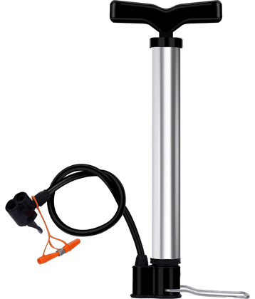 Heavy-Duty Air Pump for Bicycles, Basketballs, Footballs & Other Inflatables
