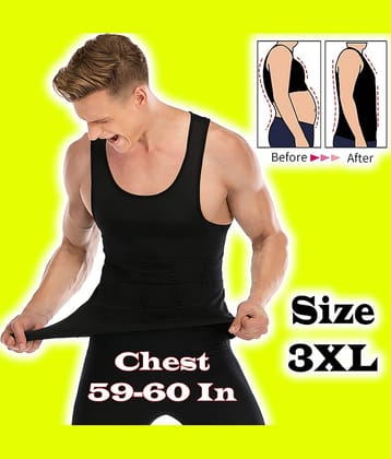JMALL Pack of 1 Men's Tummy Shaper ( Black )