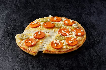 Feta Cheese Pepperoni Pizza