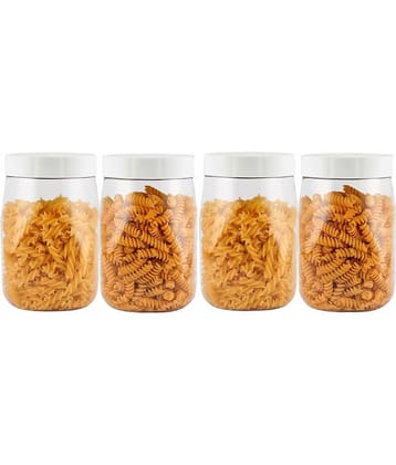 PearlPet - White Polyproplene Utility Container ( Pack of 4 )