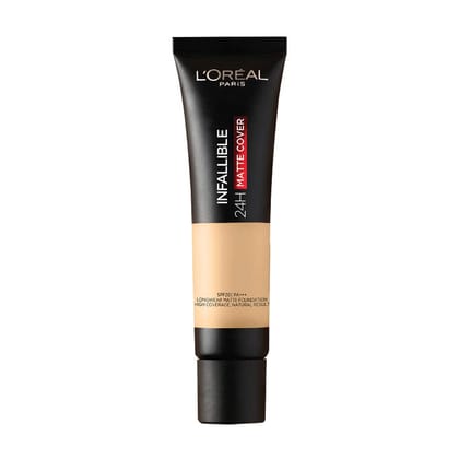 Loreal Paris Infallible 24H Matte Cover Liquid Foundation, 30 Light Ivory, 35 ml Loreal Paris Infallible 24H Matte Cover Liquid Foundation, 30 Light Ivory, 35 ml - 30 Light Ivory / 35 ml (Pack of 1)
