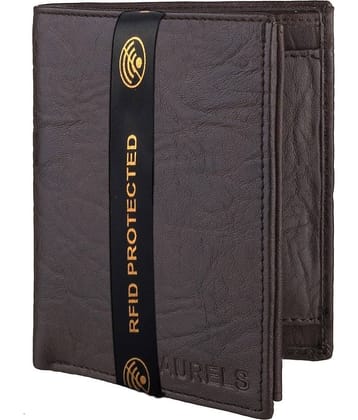 Walrus - Brown Leather Men's Regular Wallet ( Pack of 1 )