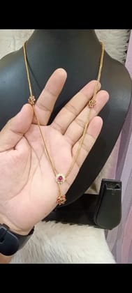 Elegant 1 Gram Gold Jewellery Set JYOTHI Collection