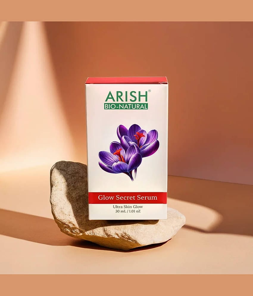 ARISH BIO-NATURAL Face Serum Saffron Radiant Glow For All Skin Type ( Pack of 1 )
