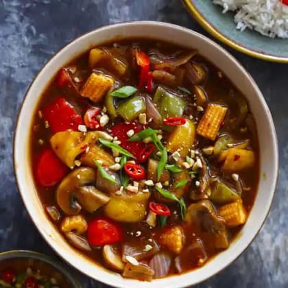 Mix Veg In Hot Garlic Sauce