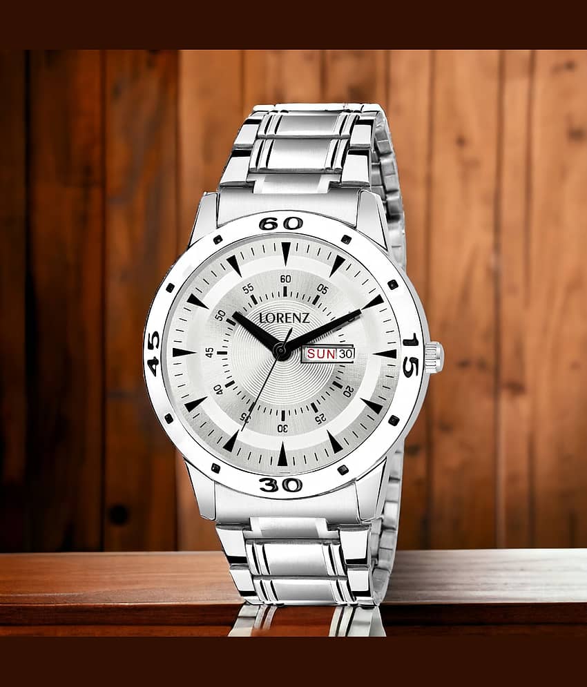 Lorenz White Stainless Steel Analog Men's Watch