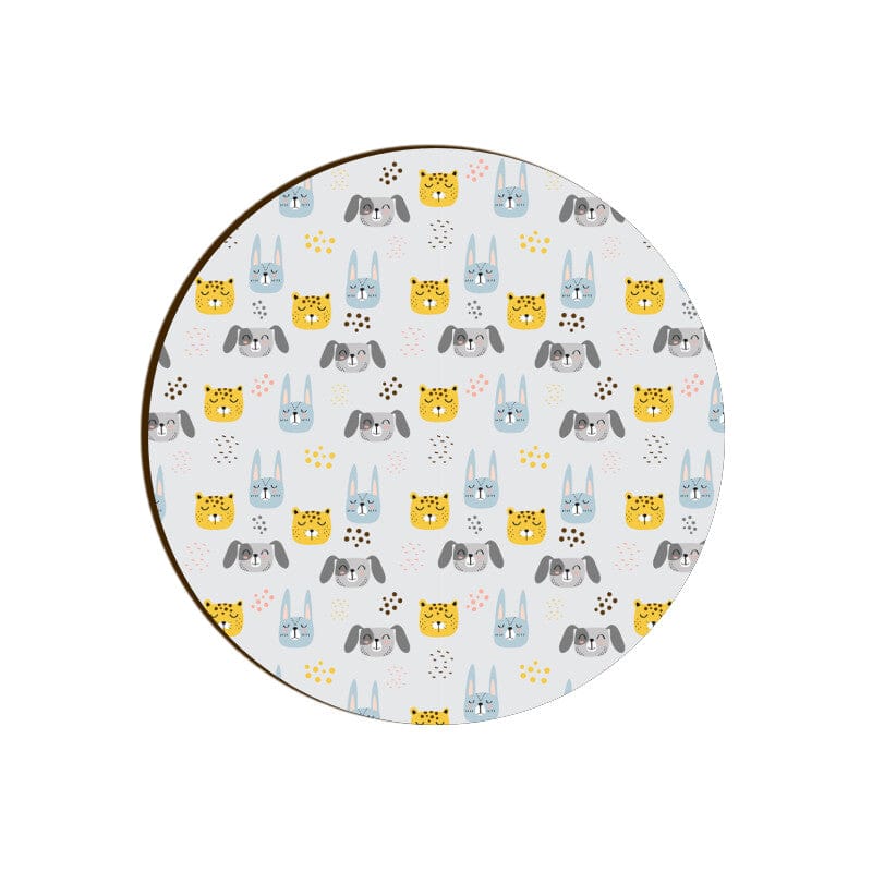 Animal Friends Round Coaster