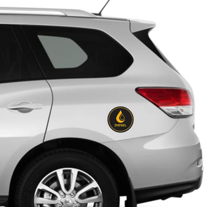 Diesel #6 Car Fuel Tank Decal Diesel #6 Car Fuel Tank Decal