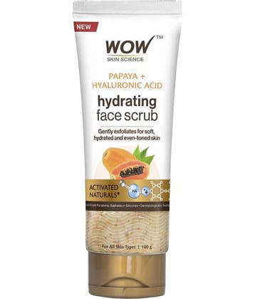 WOW Skin Science Exfoliating Facial Scrub For Men & Women ( Pack of 1 )